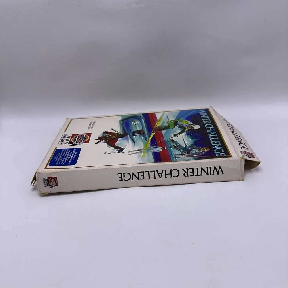 Winter Challenge Thunder Mountain Vintage IBM PC‎ TANDY BOX ONLY NO GAME